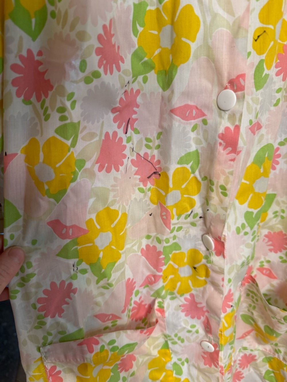 ✨ Vintage Floral The Comfort Coat | Sears | Cozy House Coat ✨ - Picture 2 of 13